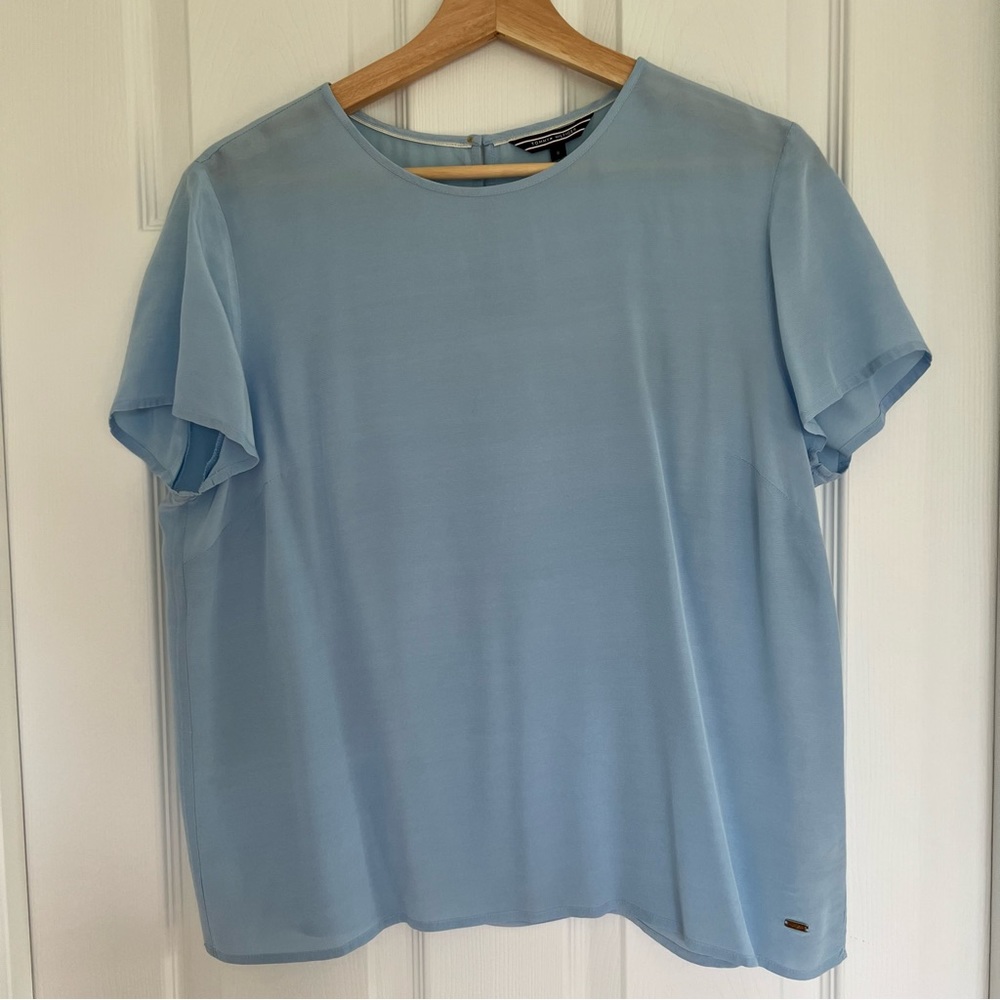 Tommy Hilfiger Top Size 8 Blue